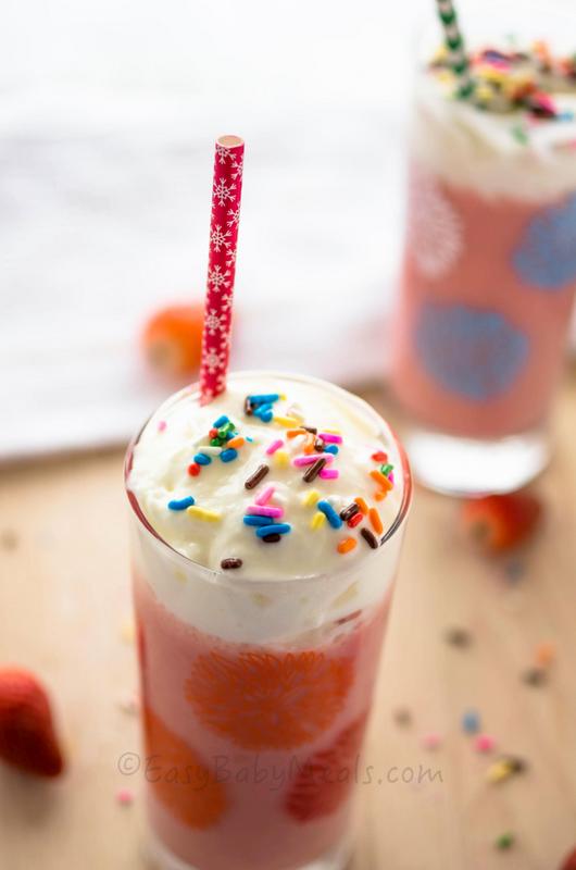 Dessert Strawberry Smoothie