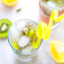Kiwi Lime Lemonade- Easy Baby Meals-www.easybabymeals.com