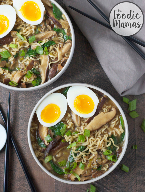 Easy Miso Mushroom Ramen
