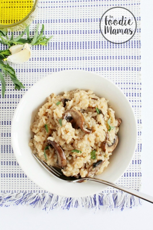 Foodie Mamas Vegan Mushroom Risotto 850x1275
