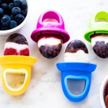 Berry Yogurt Popsicles-Easy Baby Meals-www.easybabymeals.com