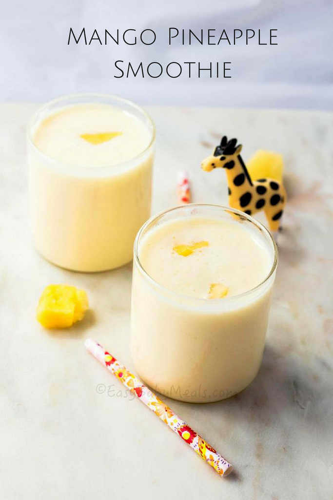 Mango Pineapple Smoothie- Mango Drink