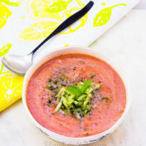 Watermelon Gazpacho- Easy Baby Meals