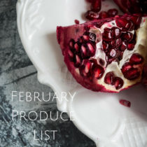 February Produce List+Recipes- Easy Baby Meals-www.easybabymeals.com