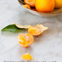 December Produce List + Recipes- Easy Baby Meals. www.easybabymeals.com