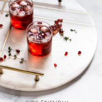 Kids Friendly Pomegranate Fizz- Easy Baby Meals-www.easybabymeals.com