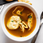 How to make Clear Tortellini Soup- By Easy Baby Meals.