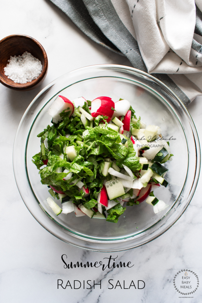 How to make radish salad? 