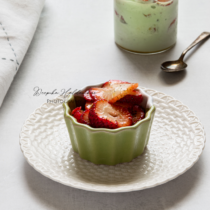 Cardamom And Saffron Infused Strawberry Syrup-1