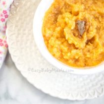 Sweet Potatoes With Apple And Cinnamon- Easy Baby Meals-www.easybabymeals.com