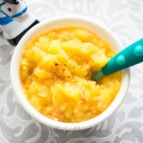 Apple With Pineapple- Easy Baby Meals- www.easybabymeals.com