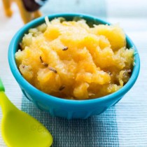 Winter Squash With Cumin- Easy Baby Meals- www.easybabymeals.com