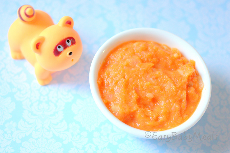 Sweet Potatoes And Yam With Turnip- Easy Baby Meals-www.easybabymeals.com