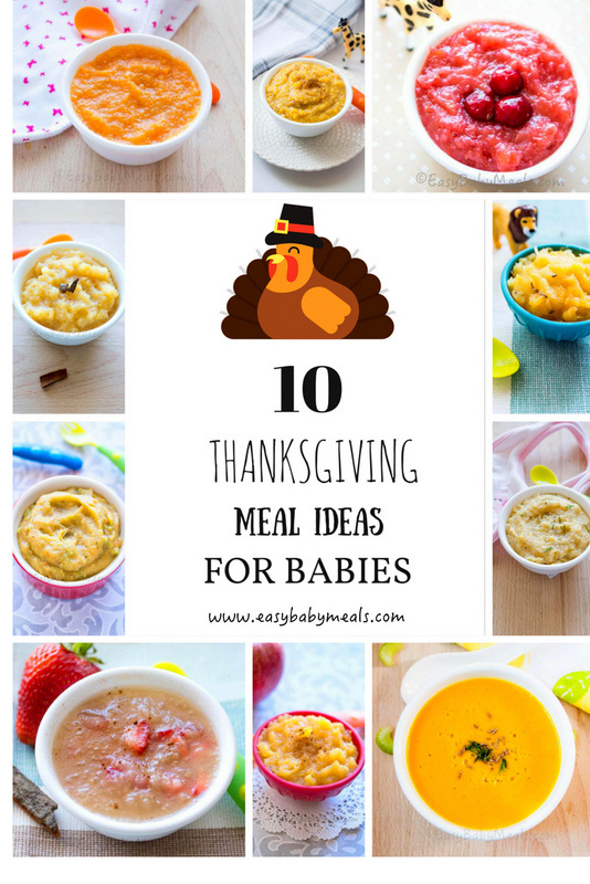 10 Thanksgiving Meal Ideas For Babies