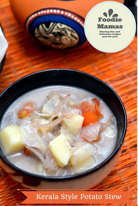 Kerala Style Potato Stew - #foodiemamas - Cooking Curries
