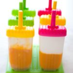 Mango Vanilla Popsicles- Easy Baby Meals-www.easybabymeals.com