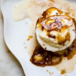 Caramelized Nectarines With Ice Cream- Easy Baby Meals-www.easybabymeals.com