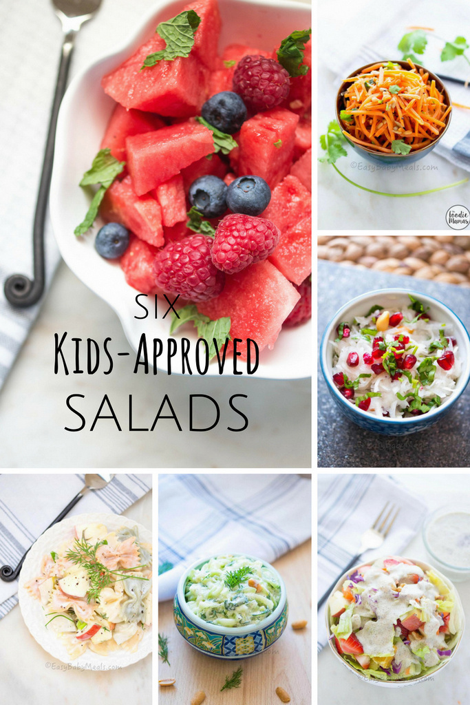 Six Kids Approved Salads