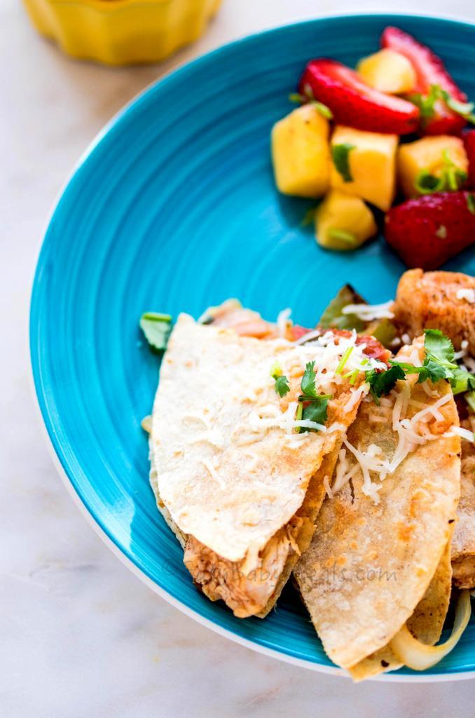 Chicken Quesadillas- Mexican Recipes- Easy Baby Meals