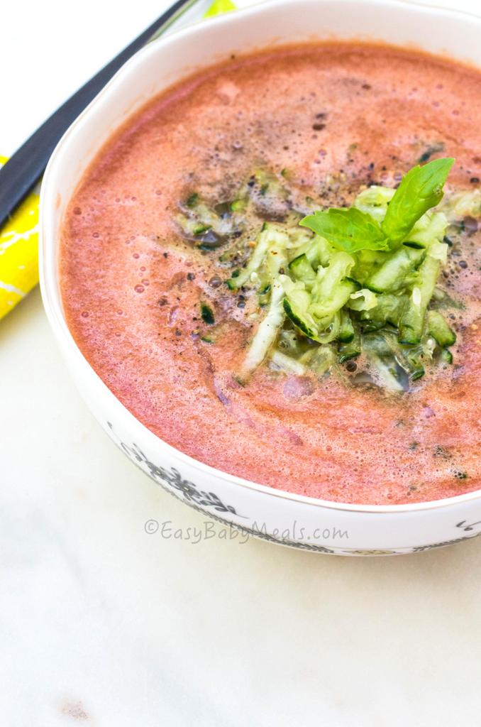 Watermelon gazpacho- Summer Soup