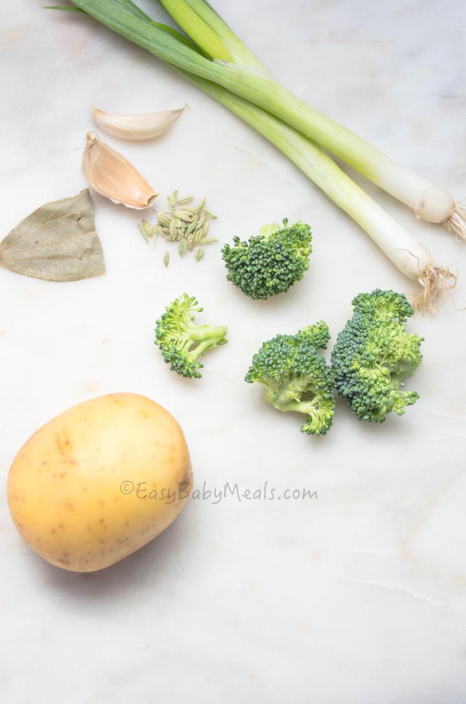 Cream Of Broccoli Soup- A comfort food. Easy Baby Meals