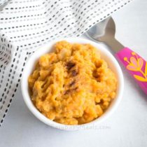 Persimmons Sweet Potatoes Pear Puree- Easy Baby Meals- www.easybabymeals.com