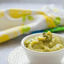 Asparagus Potatoes Puree- Easy Baby Meals-www.easybabymeals,com