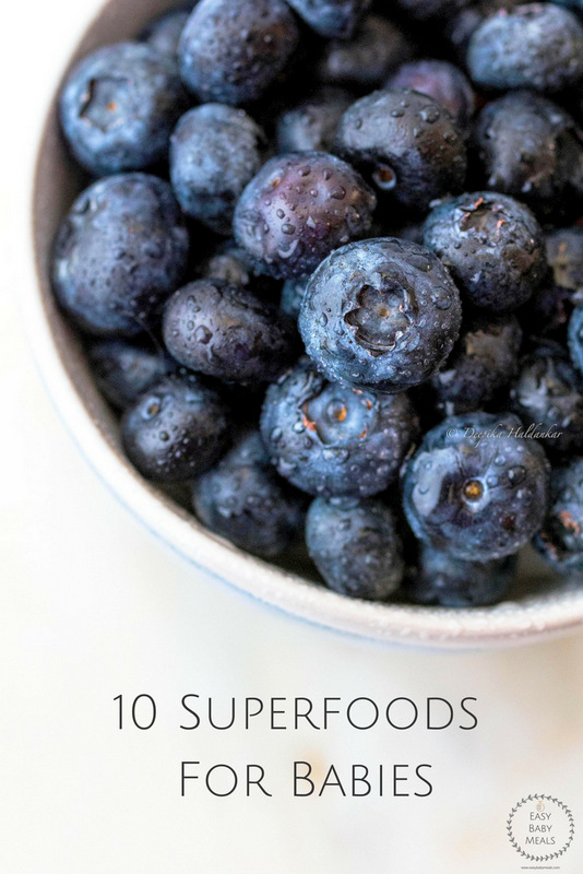 10 Superfoods For Babies- Easy Baby Meals-www.easybabymeals.com