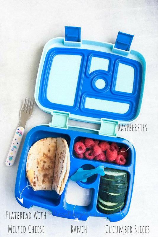 Flatbread With Melted Cheese- Easy Baby Meals-www.easybabymeals.com