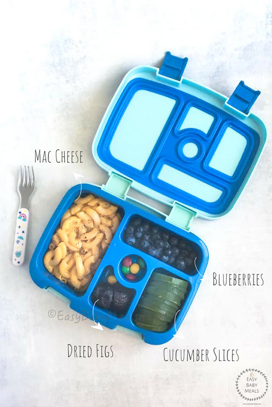 Mac Cheese Lunch- Easy Baby Meals-www.easybabymeals.com