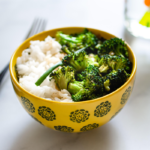 Stir Fry Broccoli. A quick side meal for toddlers, kids and grown-ups.