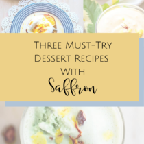 Three Must-Try Dessert Recipes With Saffron